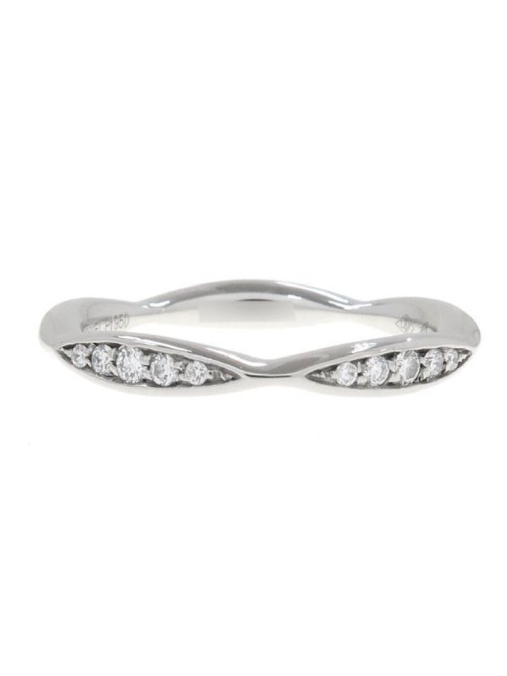 Chanel Camellia Collection Ring Half Eternity